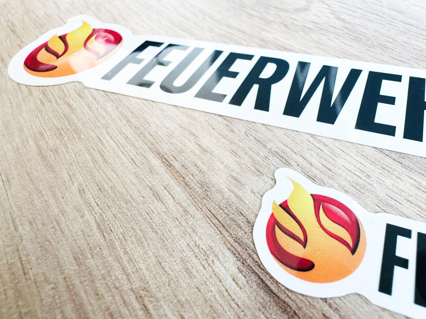 FEUERWEHRLEBEN Aufkleber Set