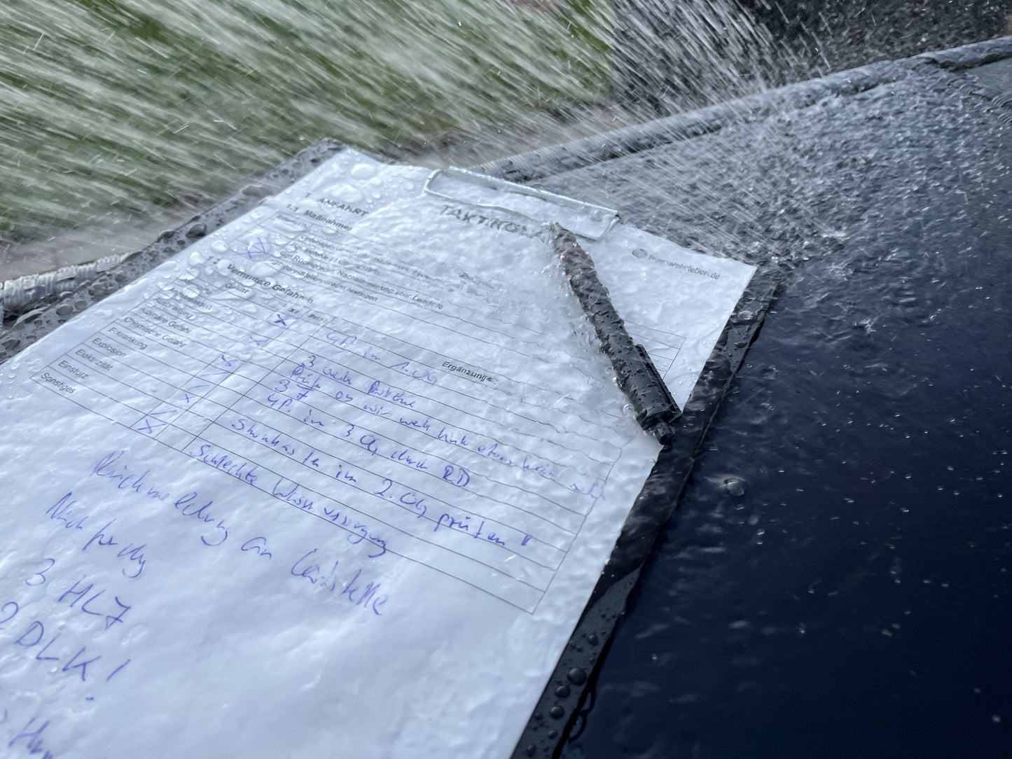 Wasserfestes Papier DIN A4 blanko (10 Blätter)