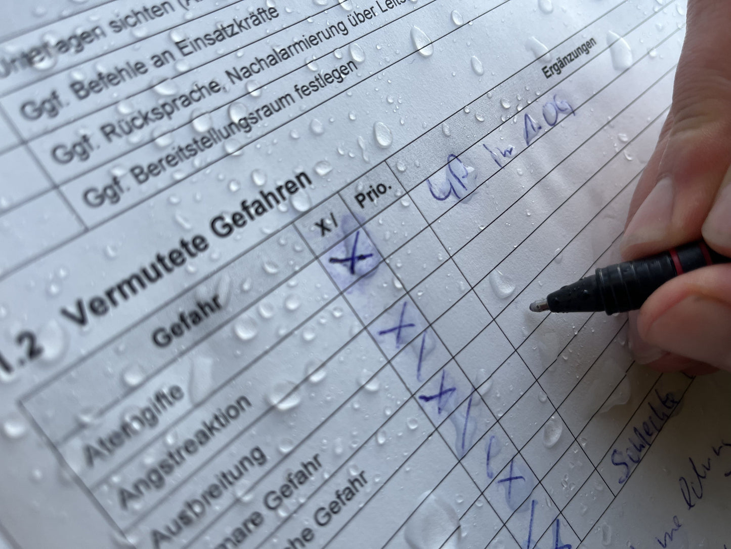 Wasserfestes Papier DIN A4 blanko (10 Blätter)